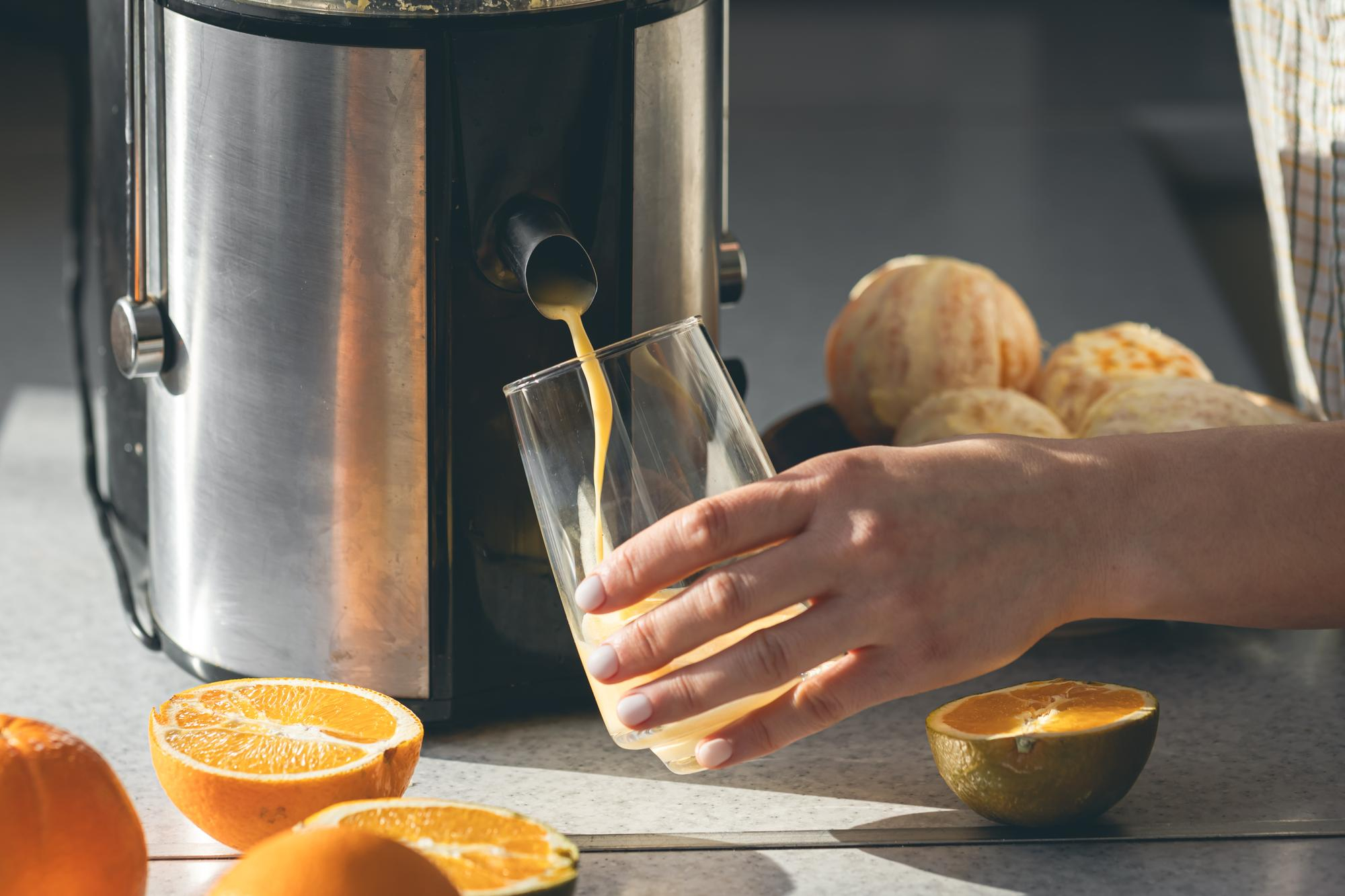 Orange juice machines